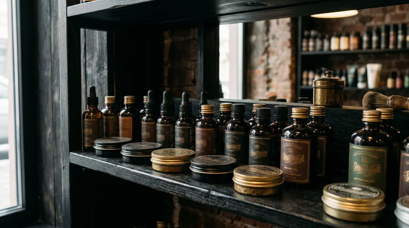 Produits de soin pour barbe et cheveux