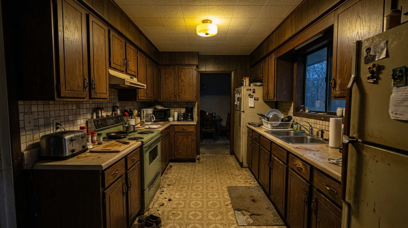 Cuisine avant rénovation
